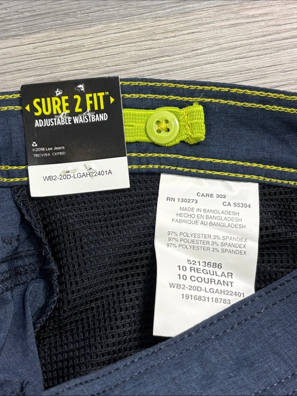 Lee nwt boy